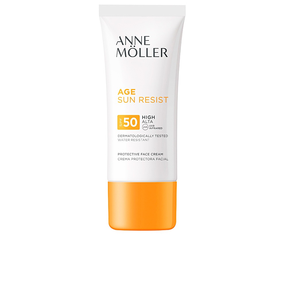 Солнцезащитный крем âge sun resist cream spf50 Anne Moeller, объем 50 мл
Солнцезащитный крем âge sun resist cream spf50 Anne Moeller, объем 50 мл