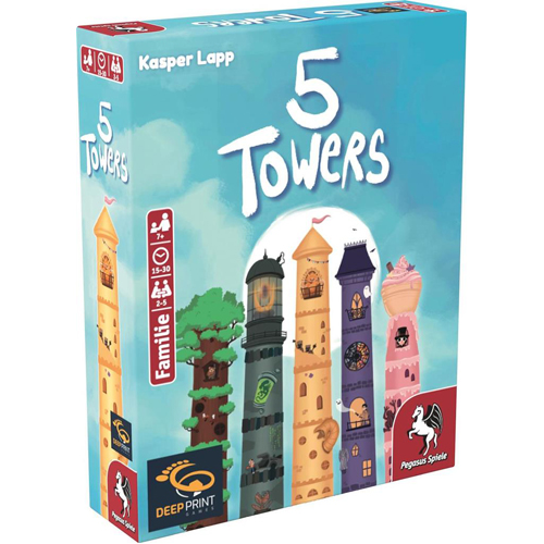 Настольная игра 5 Towers Pegasus Spiele
Настольная игра 5 Towers Pegasus Spiele