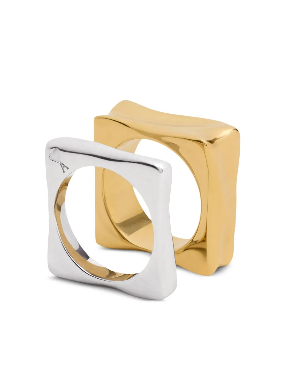 Комплект Dune из двух колец AMI Paris, золотой 
Комплект Dune из двух колец AMI Paris, золотой