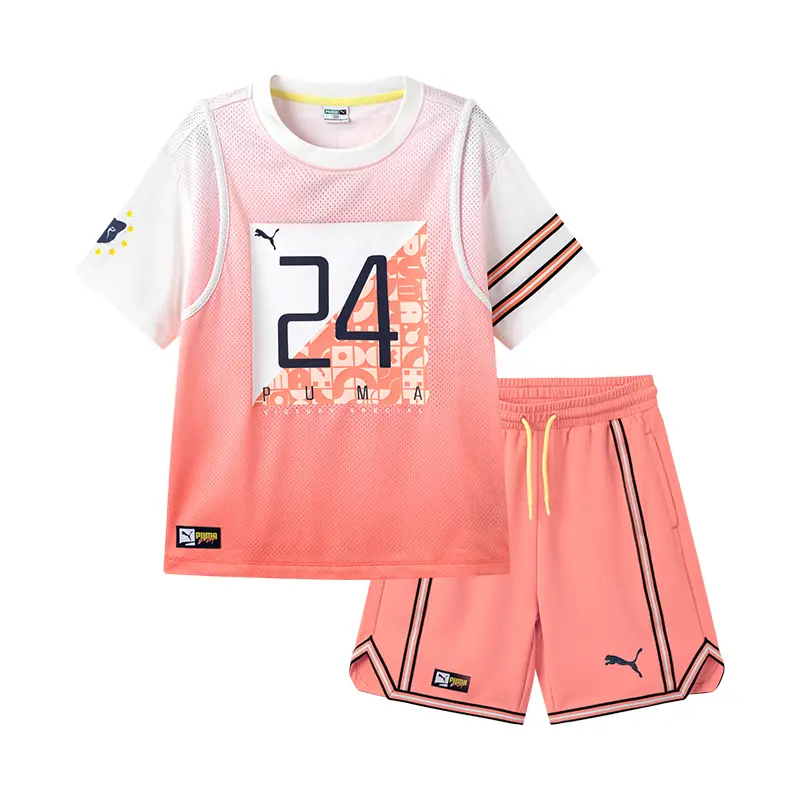 PUMA Спортивный костюм Casual Sportswear Sportstyle: шорты и футболка Basketball, Orange Red 60501, детский
PUMA Спортивный костюм Casual Sportswear Sportstyle: шорты и футболка Basketball, Orange Red 60501, детский