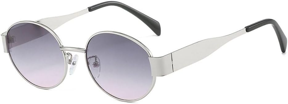 Овальные солнцезащитные очки для женщин, модные, с металлической оправой, защита от УФ-излучения UV400; модные солнцезащитные очки с градиентным переходом цвета для мужчин SKFGNX, Silver Gray Pink
Овальные солнцезащитные очки для женщин, модные, с металлической оправой, защита от УФ-излучения UV400; модные солнцезащитные очки с градиентным переходом цвета для мужчин SKFGNX, Silver Gray Pink