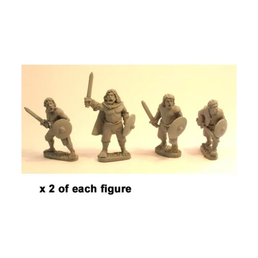 Ирландские воины с коротким мечом и баклером, Historical Miniatures - Dark Ages - Irish (28mm) (Crusader Miniatures)
Ирландские воины с коротким мечом и баклером, Historical Miniatures - Dark Ages - Irish (28mm) (Crusader Miniatures)