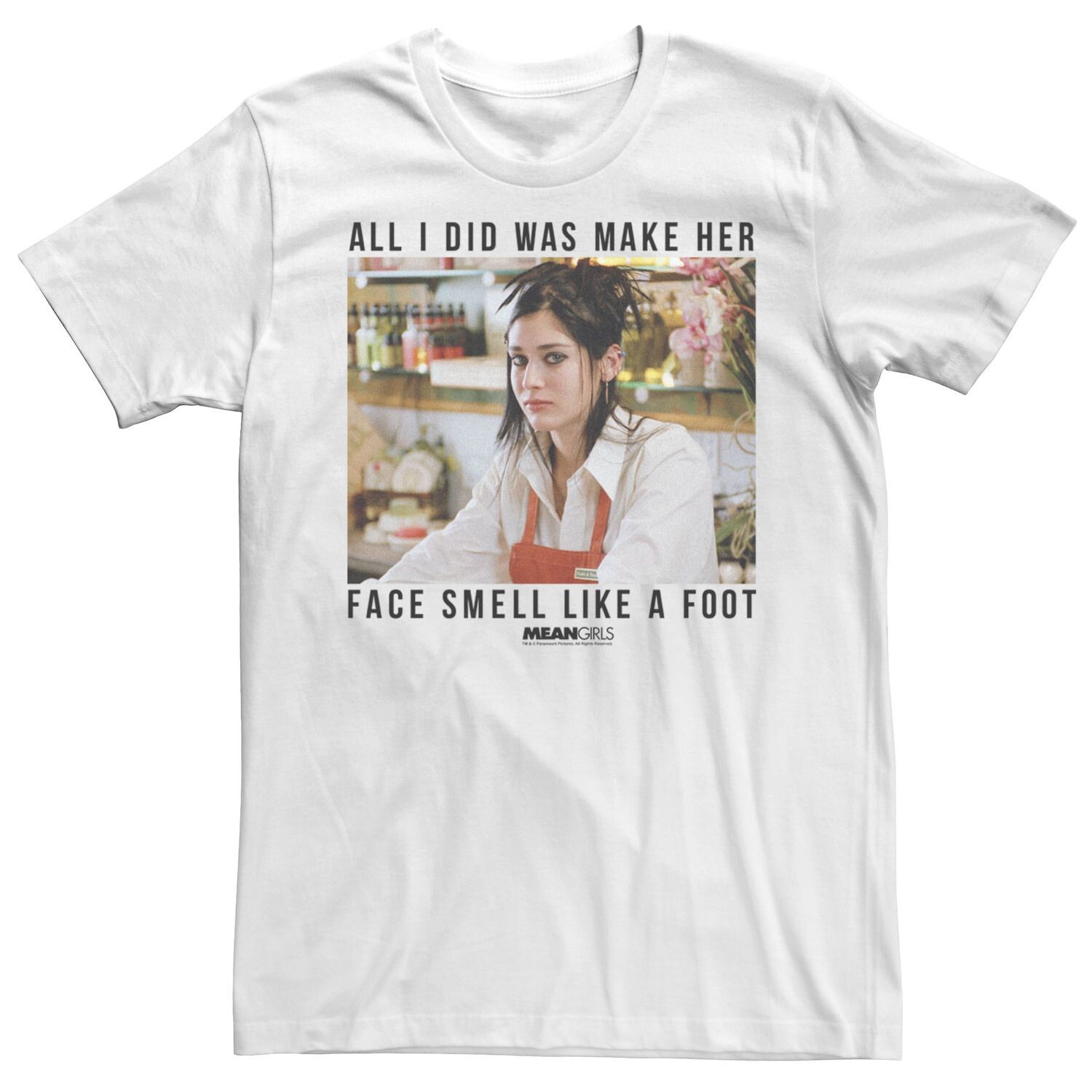 Мужское лицо дрянной девчонки пахнет футболкой для ног Licensed Character
Мужское лицо дрянной девчонки пахнет футболкой для ног Licensed Character