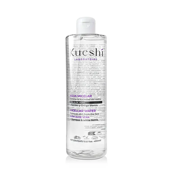 Мицеллярная вода с алоэ вера, бамбуком и белой крапивой Micellar Water Kueshi, 400 ml
Мицеллярная вода с алоэ вера, бамбуком и белой крапивой Micellar Water Kueshi, 400 ml