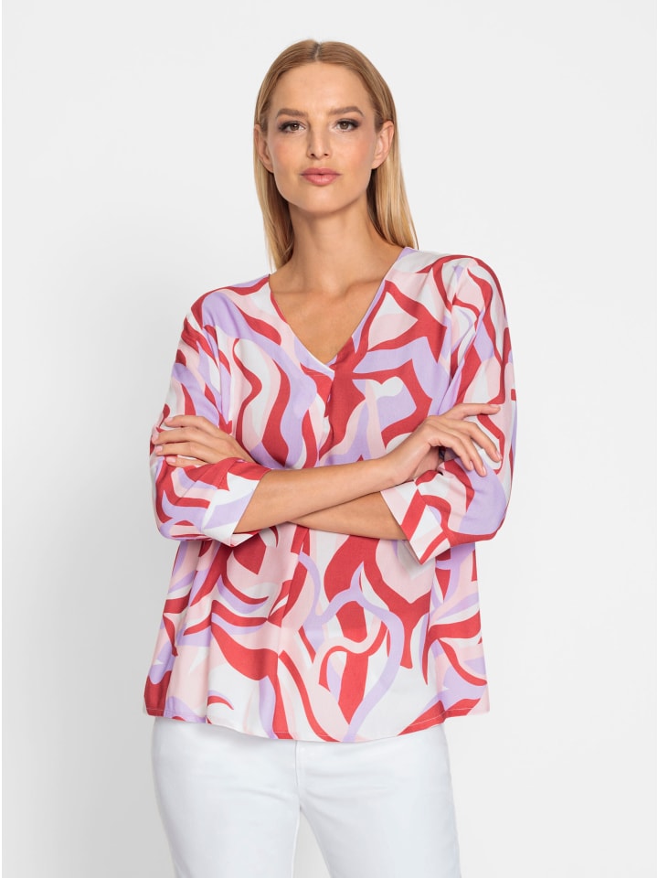 Блузка с принтом в виде грейпфрута и сирени Heine
Блузка с принтом в виде грейпфрута и сирени Heine