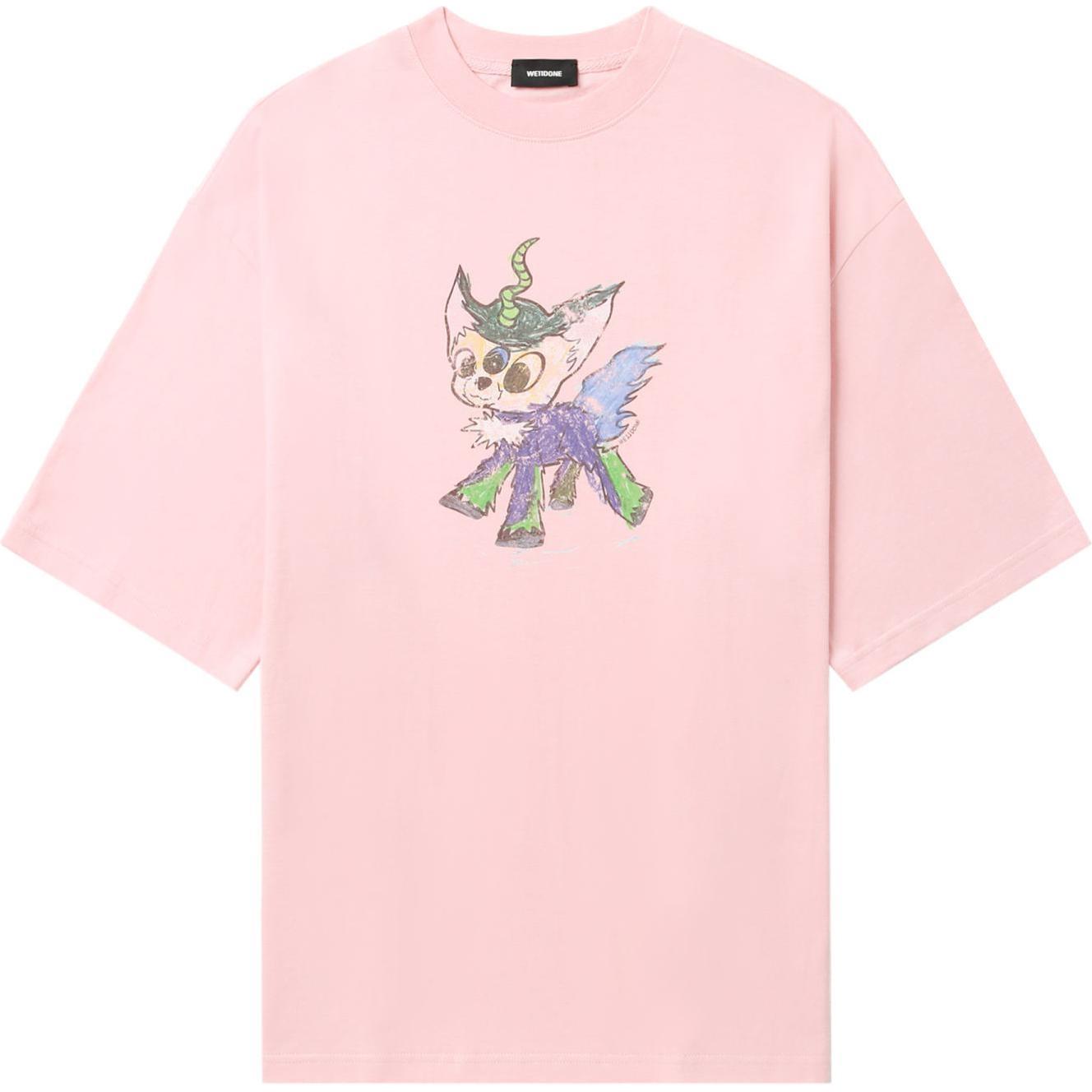 Футболка Jeff Monster Drawing WE11DONE, розовый
Футболка Jeff Monster Drawing WE11DONE, розовый