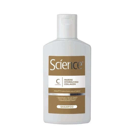 Шампунь с морским коллагеном, 200 мл Science
Шампунь с морским коллагеном, 200 мл Science