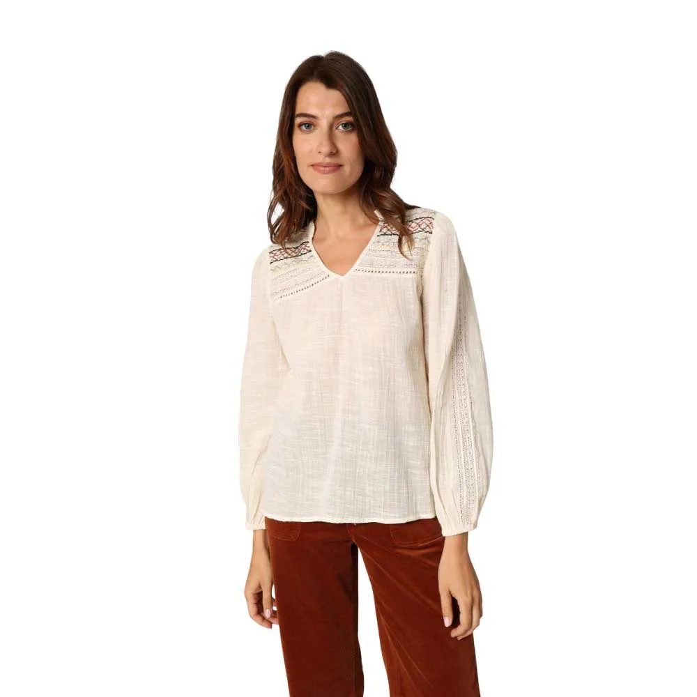 Блузка Deeluxe Guilda long sleeve, бежевый
Блузка Deeluxe Guilda long sleeve, бежевый