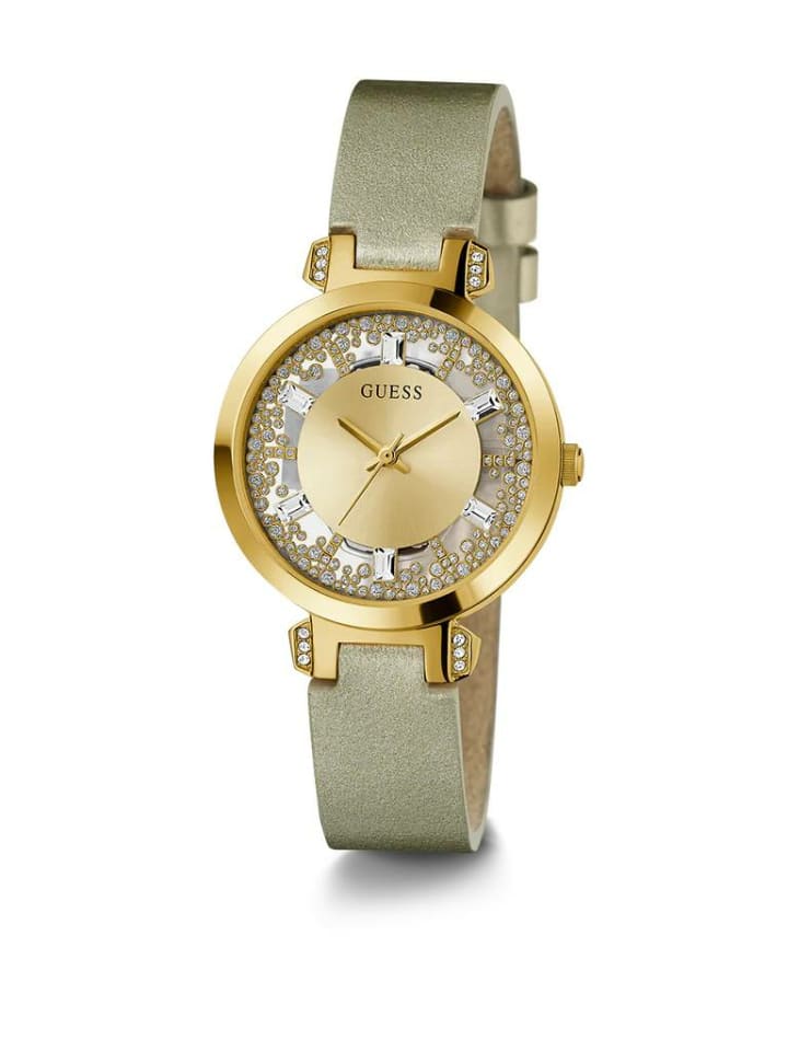 Guess Аналоговые женские часы в золоте
Guess Аналоговые женские часы в золоте