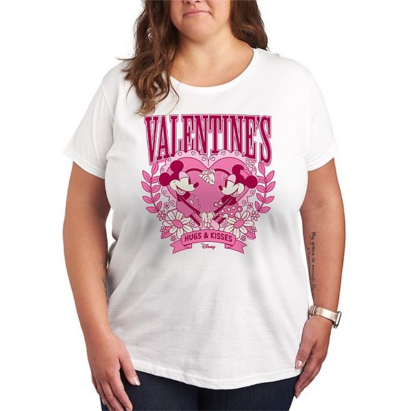 Футболка с принтом Mickey & Minnie Mouse Valentine's Hugs & Kisses plus size Disney
Футболка с принтом Mickey & Minnie Mouse Valentine's Hugs & Kisses plus size Disney