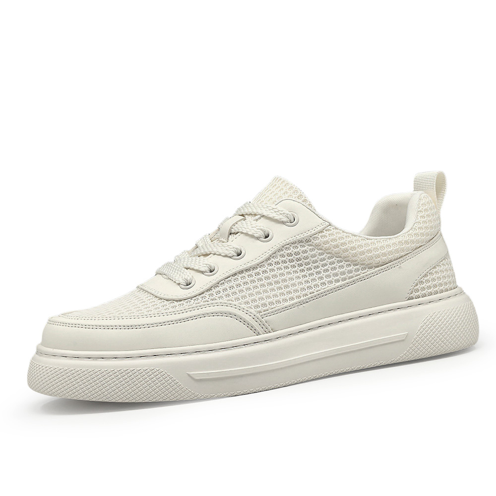 Devanro Высокие устойчивые к истиранию дышащие низкие скейтбордские кроссовки мужские Ecru, цвет Ecru
Devanro Высокие устойчивые к истиранию дышащие низкие скейтбордские кроссовки мужские Ecru, цвет Ecru