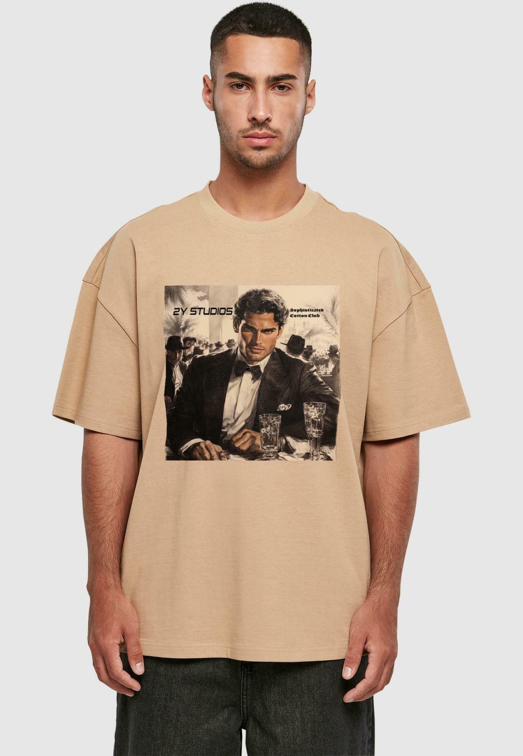 Футболка с принтом SOPHISTICATED COTTON CLUB 2Y Studios, бежевый
Футболка с принтом SOPHISTICATED COTTON CLUB 2Y Studios, бежевый