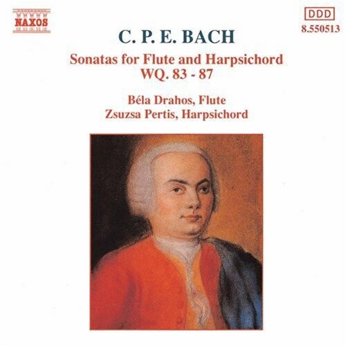 CD диск Bach, C.P.E. / Drahos / Pertis: Sonatas for Flute & Harpsichord
CD диск Bach, C.P.E. / Drahos / Pertis: Sonatas for Flute & Harpsichord