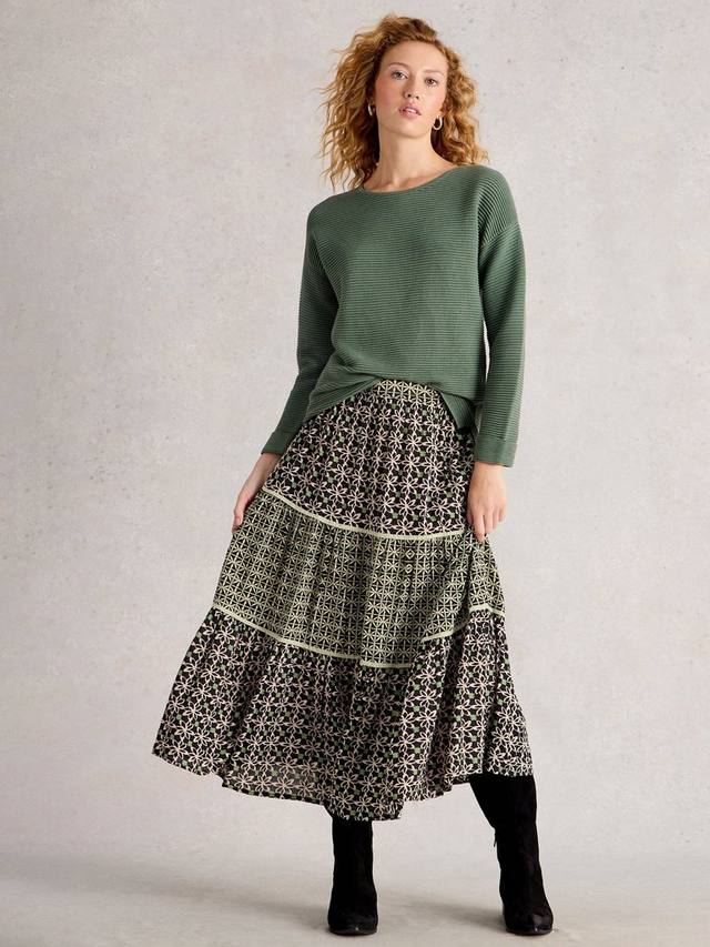 Джемпер Jana Cotton с длинными рукавами и круглым вырезом White Stuff
Джемпер Jana Cotton с длинными рукавами и круглым вырезом White Stuff