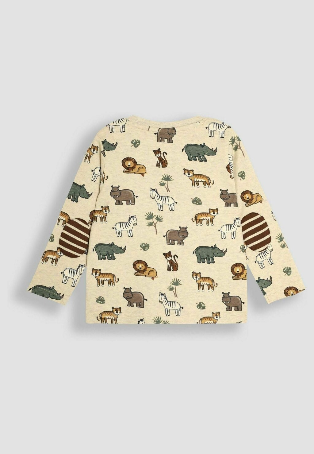 Топ с длинными рукавами SAFARI ANIMALS PRINT & STRIPE 2 PACK REGULAR FIT JoJo Maman Bébé, бежевый
Топ с длинными рукавами SAFARI ANIMALS PRINT & STRIPE 2 PACK REGULAR FIT JoJo Maman Bébé, бежевый