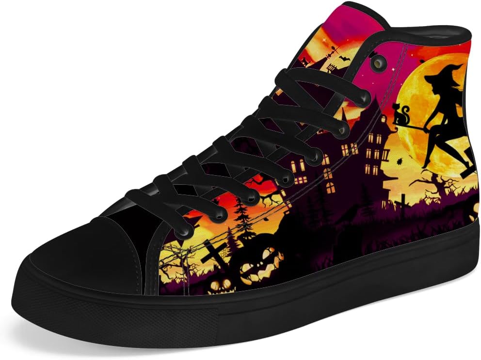 Мужские и женские высокие кеды на Хэллоуин chebing, высокие сникерсы на шнуровке, повседневная обувь, оранжевый
Мужские и женские высокие кеды на Хэллоуин chebing, высокие сникерсы на шнуровке, повседневная обувь, оранжевый