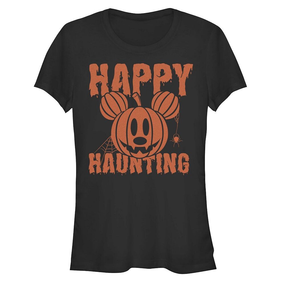 Детская футболка Disney's Mickey Mouse с изображением тыквенной головы Happy Haunting, черный
Детская футболка Disney's Mickey Mouse с изображением тыквенной головы Happy Haunting, черный