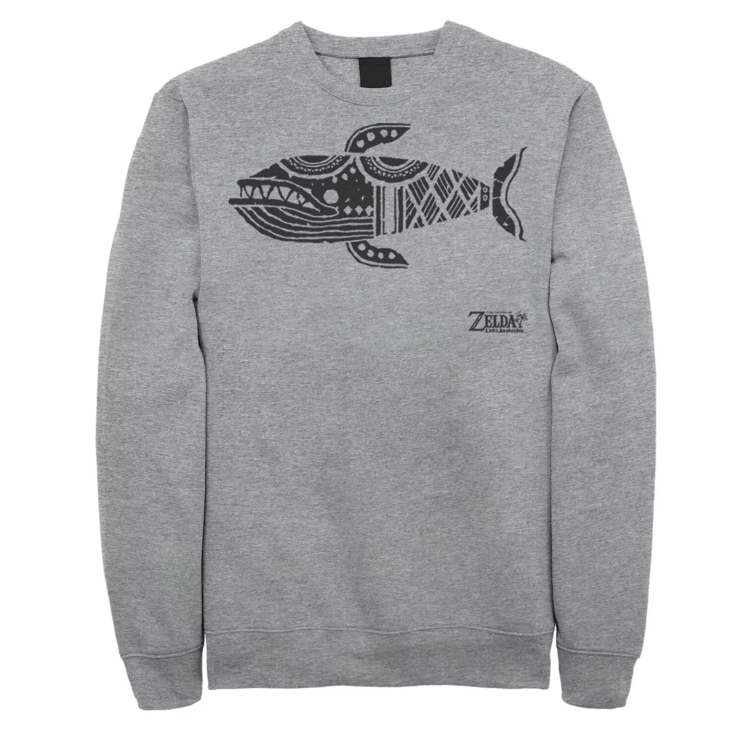 Мужской флисовый пуловер с графическим логотипом Nintendo Legend Of Zelda Links Awakening Whale Glyph Portrait Logo Licensed Character 
Мужской флисовый пуловер с графическим логотипом Nintendo Legend Of Zelda Links Awakening Whale Glyph Portrait Logo Licensed Character