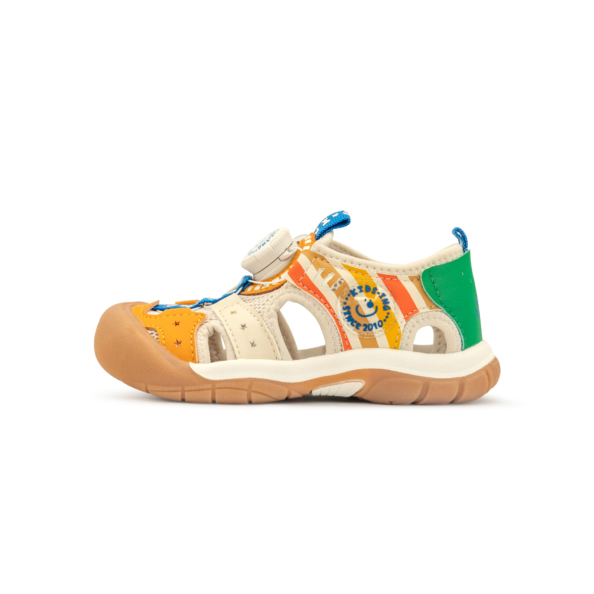 Противоскользящие и дышащие детские сандалии KIDSING, Collage (Velcro)
Противоскользящие и дышащие детские сандалии KIDSING, Collage (Velcro)