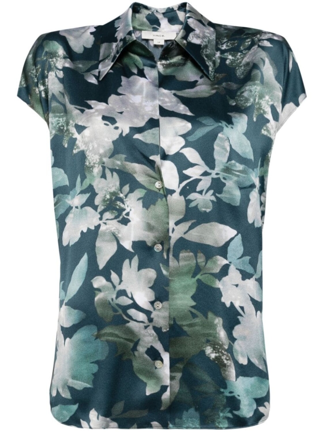 Vince рубашка с цветочным принтом, синий
Vince рубашка с цветочным принтом, синий