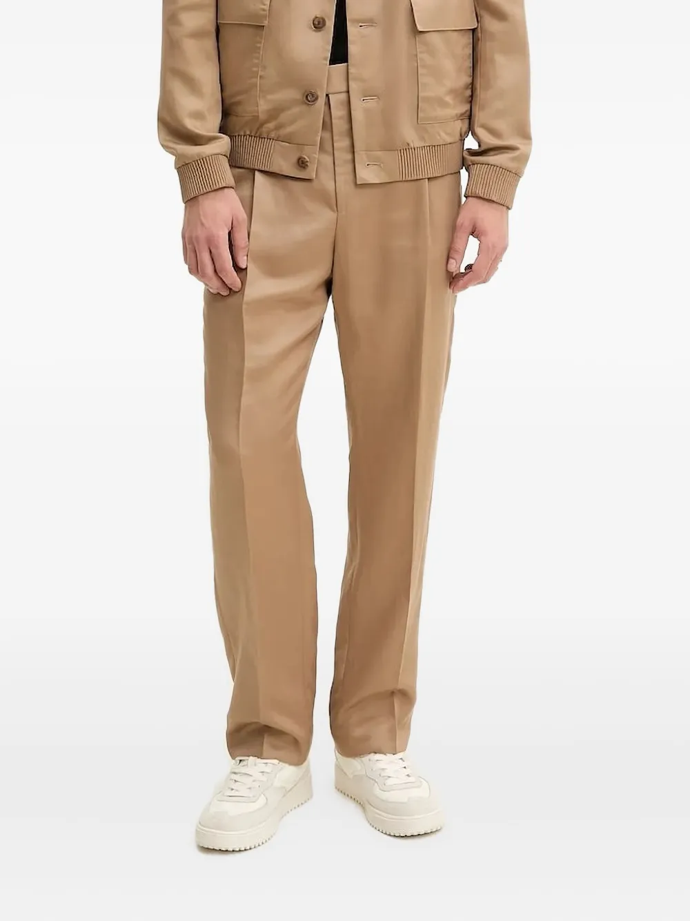 Плиссированные брюки HUGO, коричневый
Плиссированные брюки HUGO, коричневый