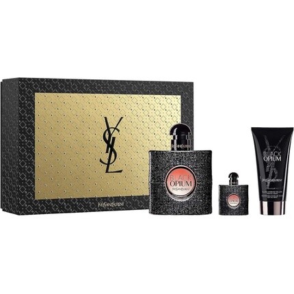 Yves Saint Laurent Black Opium парфюмированная вода-спрей 50 мл, парфюмированная вода-спрей 7,5 мл и женский лосьон для тела 50 мл
Yves Saint Laurent Black Opium парфюмированная вода-спрей 50 мл, парфюмированная вода-спрей 7,5 мл и женский лосьон для тела 50 мл