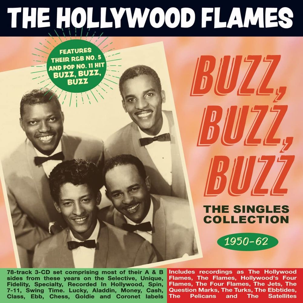 Диск CD Buzz, Buzz, Buzz: The Singles Collection 1950-62 - The Hollywood Flames
Диск CD Buzz, Buzz, Buzz: The Singles Collection 1950-62 - The Hollywood Flames