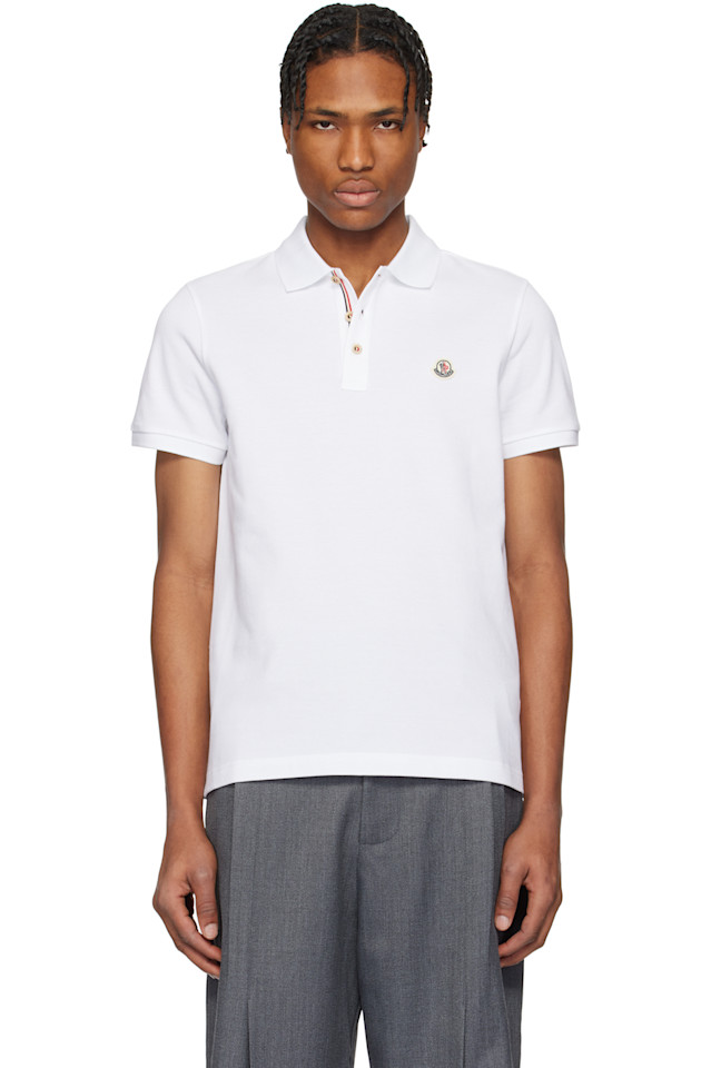 Хлопковая поло с логотипом Moncler, белый
Хлопковая поло с логотипом Moncler, белый