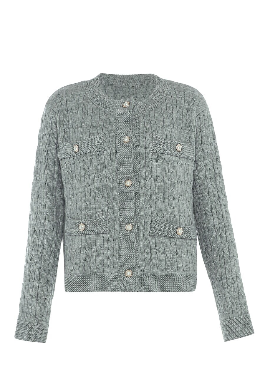 Кардиган caspio Knit Cardigan, серый
Кардиган caspio Knit Cardigan, серый