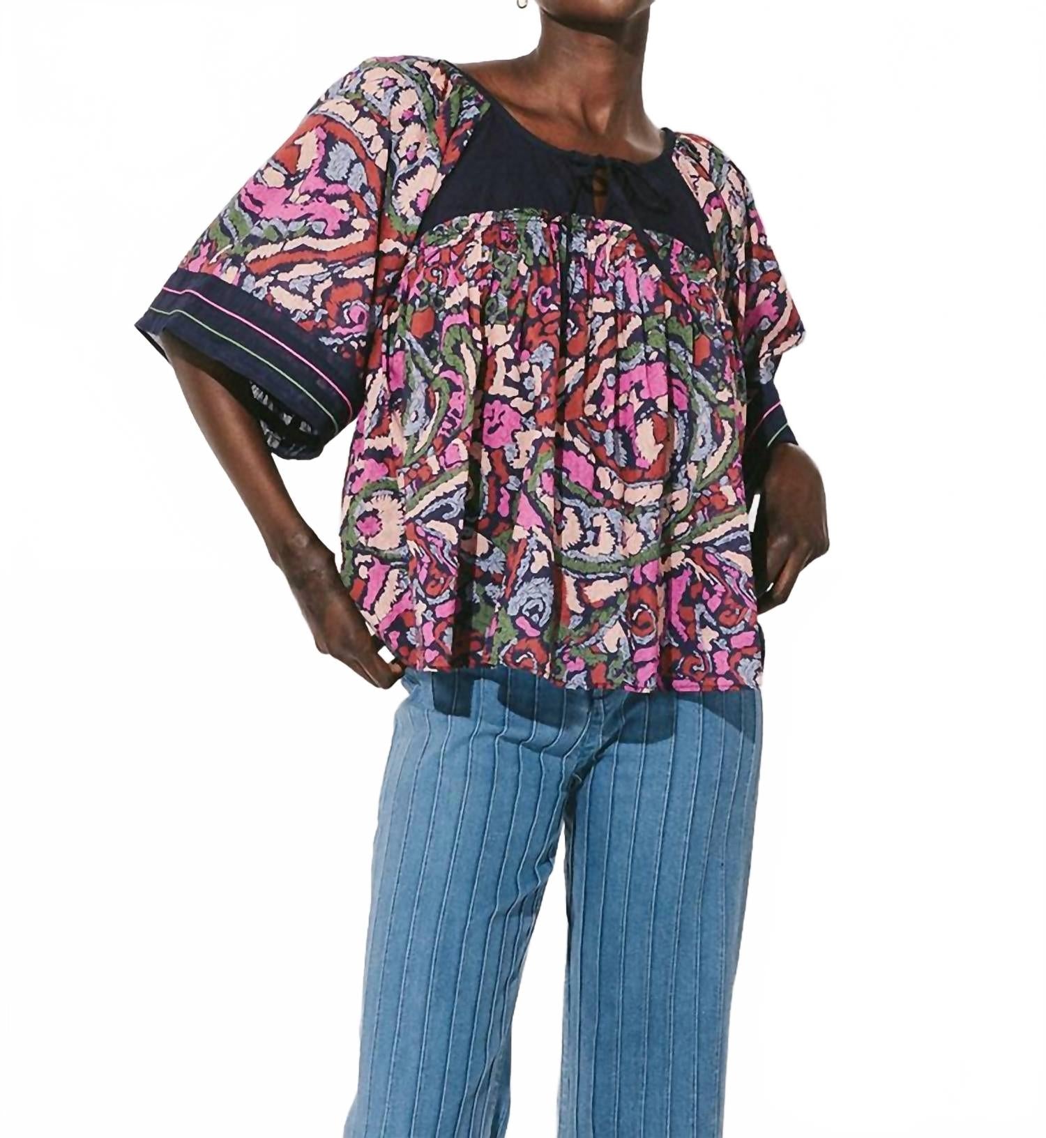 Топ Pamela с круглым вырезом в Corozal Cleobella, Corozal
Топ Pamela с круглым вырезом в Corozal Cleobella, Corozal