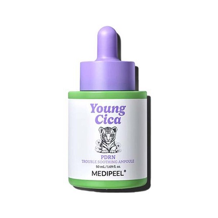 Успокаивающая ампула Young Cica Pdrn Trouble Soothing Ampoule 50 мл - успокаивающий уход за кожей Medi-Peel
Успокаивающая ампула Young Cica Pdrn Trouble Soothing Ampoule 50 мл - успокаивающий уход за кожей Medi-Peel
