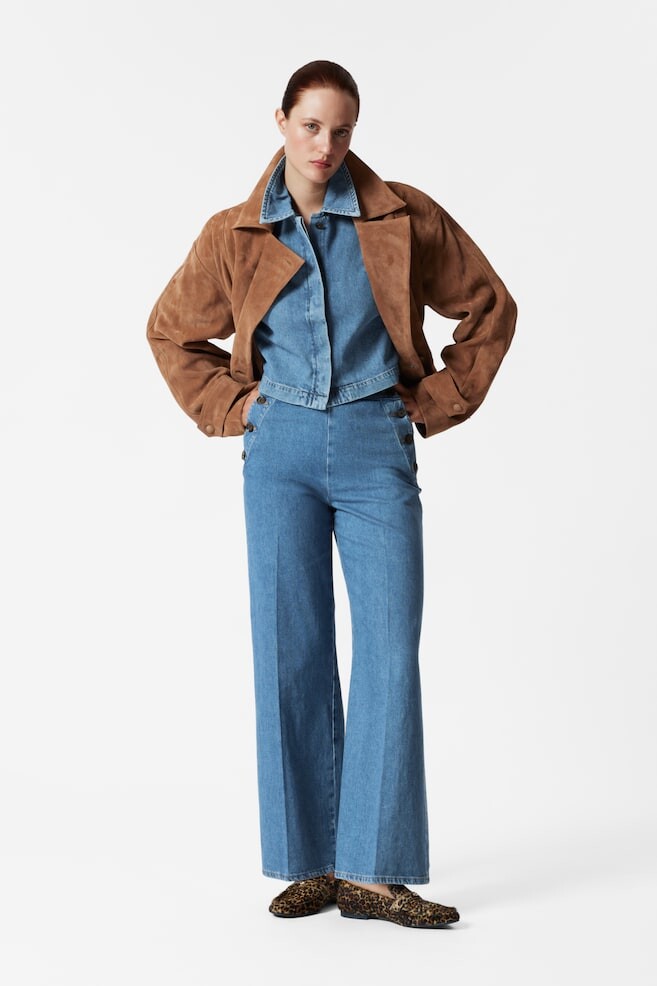 Джинсовые матросские брюки & Other Stories, синий
Джинсовые матросские брюки & Other Stories, синий