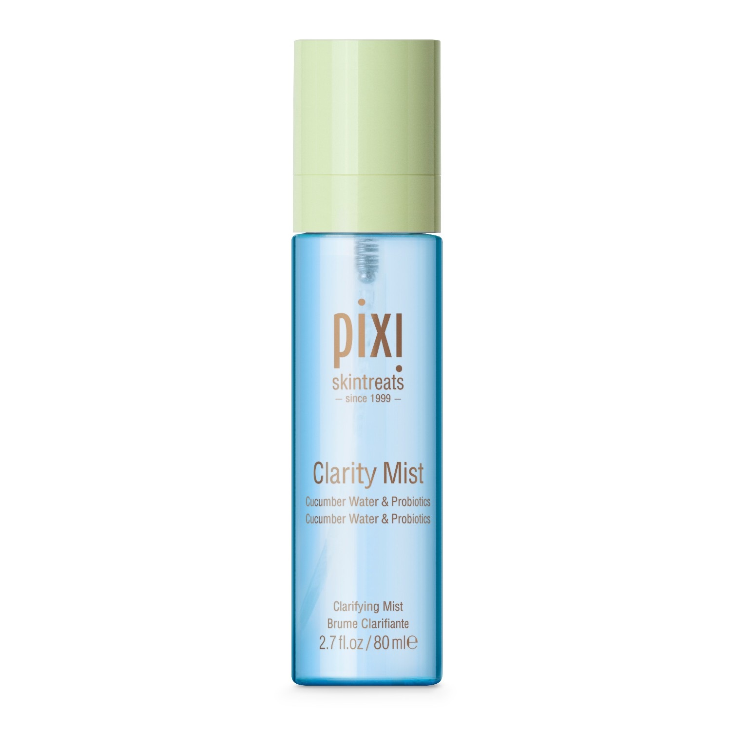 Спрей для лица clarity mist Pixi, объем 80 мл
Спрей для лица clarity mist Pixi, объем 80 мл