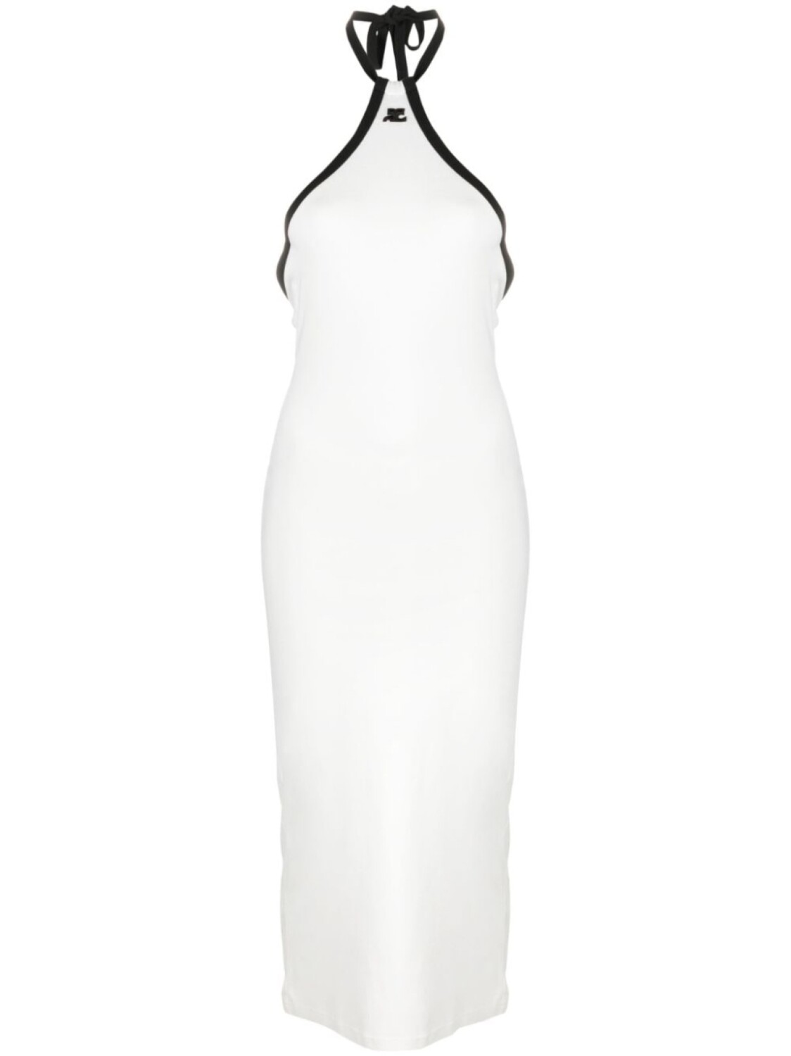 Платье с контрастной отделкой Courrèges, белый
Платье с контрастной отделкой Courrèges, белый