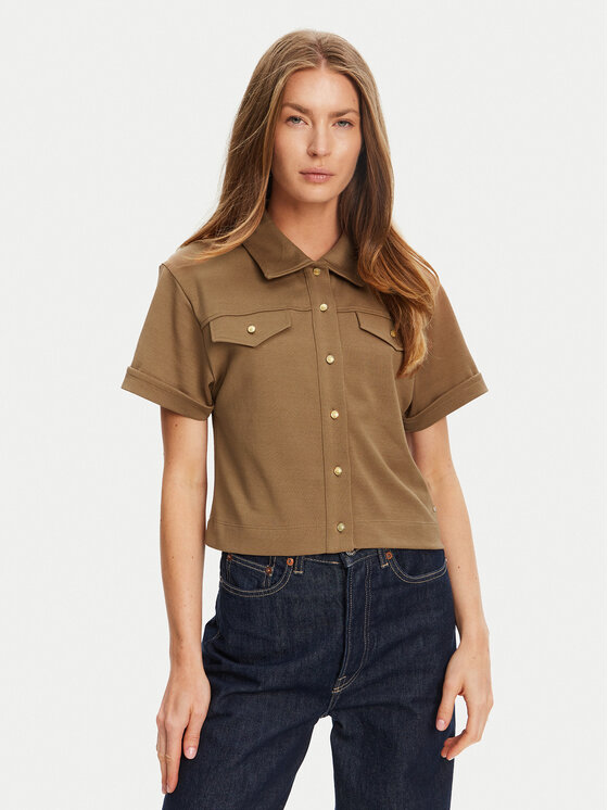 Рубашка regular fit Gold Button WW0WW44626 Tommy Hilfiger, коричневый
Рубашка regular fit Gold Button WW0WW44626 Tommy Hilfiger, коричневый