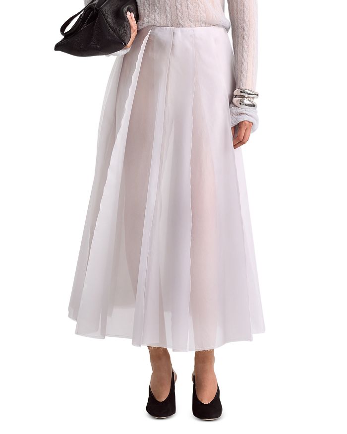 Dex Шелковая плиссированная юбка Altuzarra, серый
Dex Шелковая плиссированная юбка Altuzarra, серый