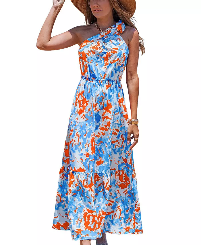 Женское пляжное платье макси с цветочным принтом Cerulean Waltz Cupshe, синий
Женское пляжное платье макси с цветочным принтом Cerulean Waltz Cupshe, синий