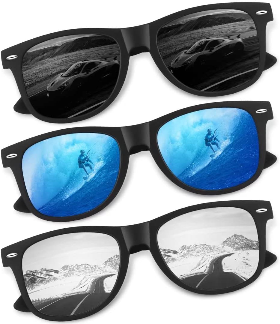 Поляризованные солнцезащитные очки CGID Retro для мужчин и женщин, легкие, черные, с защитой от УФ-излучения UV400, для вождения, рыбалки и гольфа, 7 Black Grey/Black Blue/Black Silver
Поляризованные солнцезащитные очки CGID Retro для мужчин и женщин, легкие, черные, с защитой от УФ-излучения UV400, для вождения, рыбалки и гольфа, 7 Black Grey/Black Blue/Black Silver