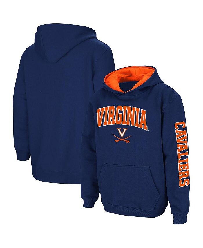 Темно-синий пуловер с капюшоном Big Boys Virginia Cavaliers 2-Hit Colosseum, синий
Темно-синий пуловер с капюшоном Big Boys Virginia Cavaliers 2-Hit Colosseum, синий