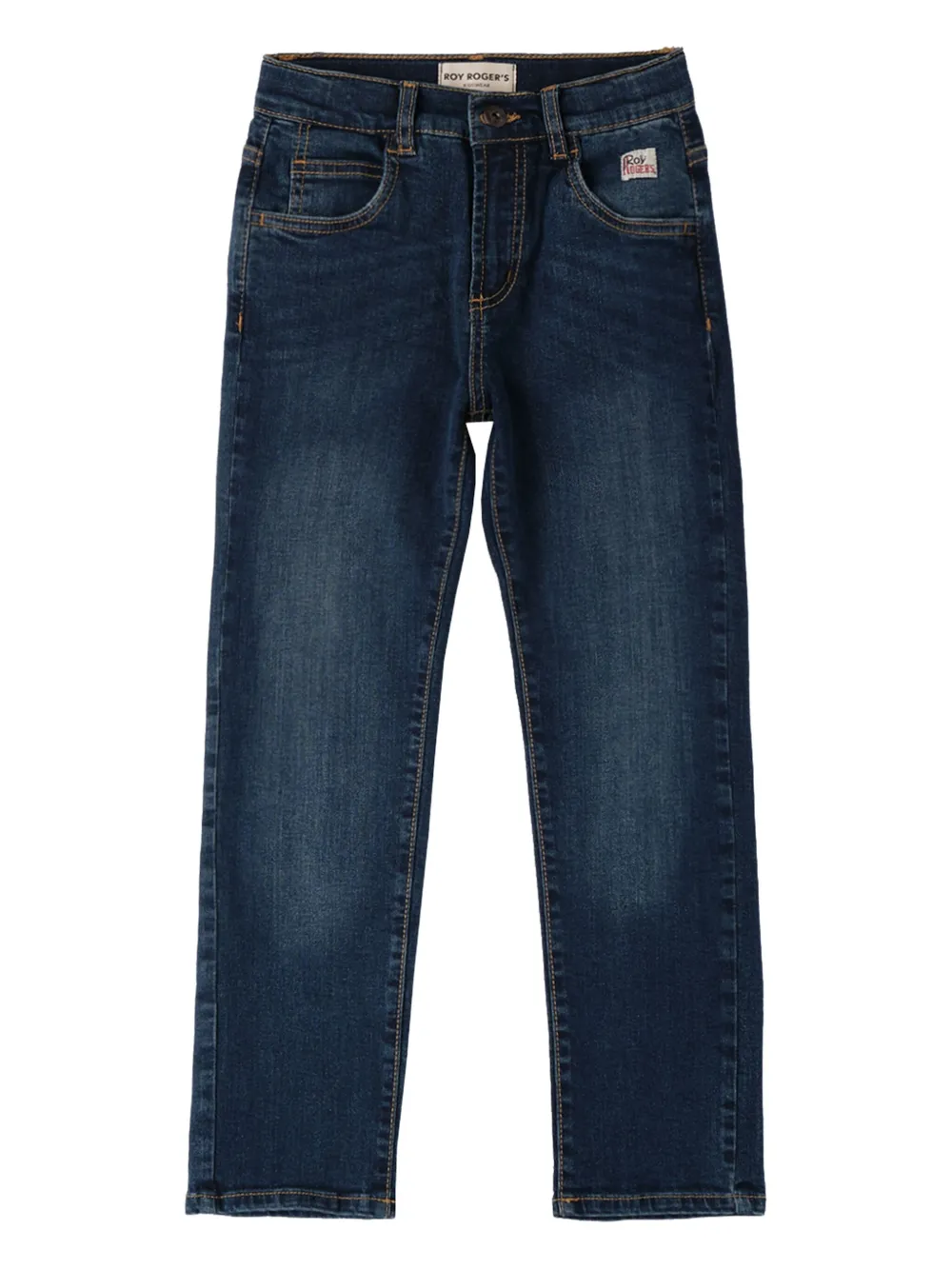 Выстиранные джинсы с пятью карманами Roy Rogers Kids, синий 
Выстиранные джинсы с пятью карманами Roy Rogers Kids, синий