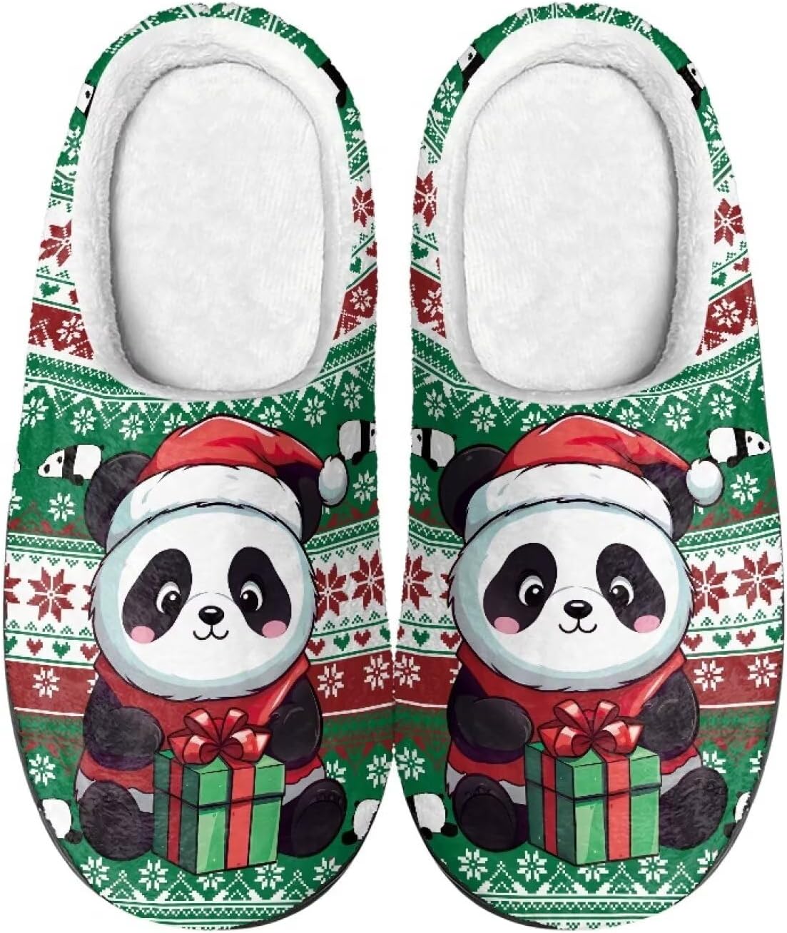 Тапочки для женщин и мужчин, рождественские домашние тапочки, тапочки для дома, рождественские тапочки для всей семьи Srengjodk, Cute Panda Print
Тапочки для женщин и мужчин, рождественские домашние тапочки, тапочки для дома, рождественские тапочки для всей семьи Srengjodk, Cute Panda Print