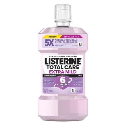 Ополаскиватель для полости рта Total Care Extra Mild - 500 мл Listerine 
Ополаскиватель для полости рта Total Care Extra Mild - 500 мл Listerine