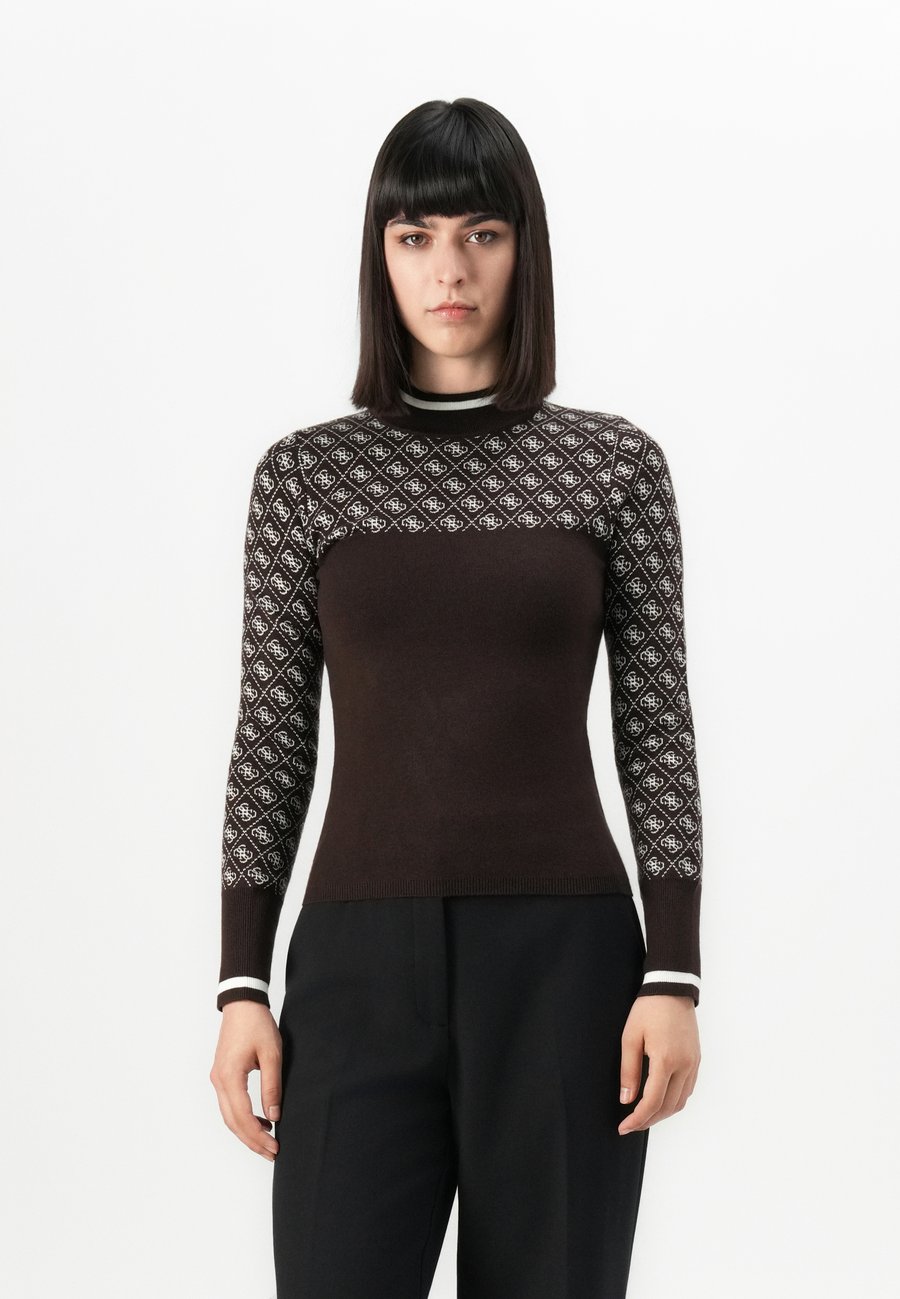 Джемпер Guess MOCK NECK AUBREY, Brown/Cream/Brown
Джемпер Guess MOCK NECK AUBREY, Brown/Cream/Brown