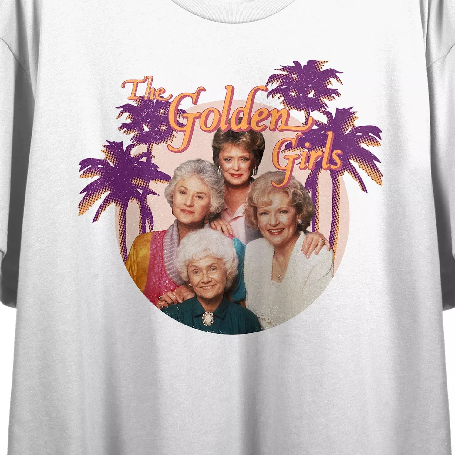 Укороченная футболка с рисунком Golden Girls Trees для юниоров Licensed Character
Укороченная футболка с рисунком Golden Girls Trees для юниоров Licensed Character