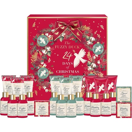 Подарочный набор The Fuzzy Duck Winter Wonderland Luxury 24 Days of Christmas Vegan Friendly
Подарочный набор The Fuzzy Duck Winter Wonderland Luxury 24 Days of Christmas Vegan Friendly