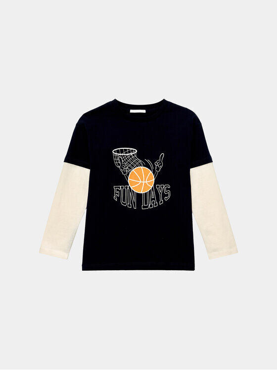 Блуза стандартного кроя Tom Tailor, синий
Блуза стандартного кроя Tom Tailor, синий