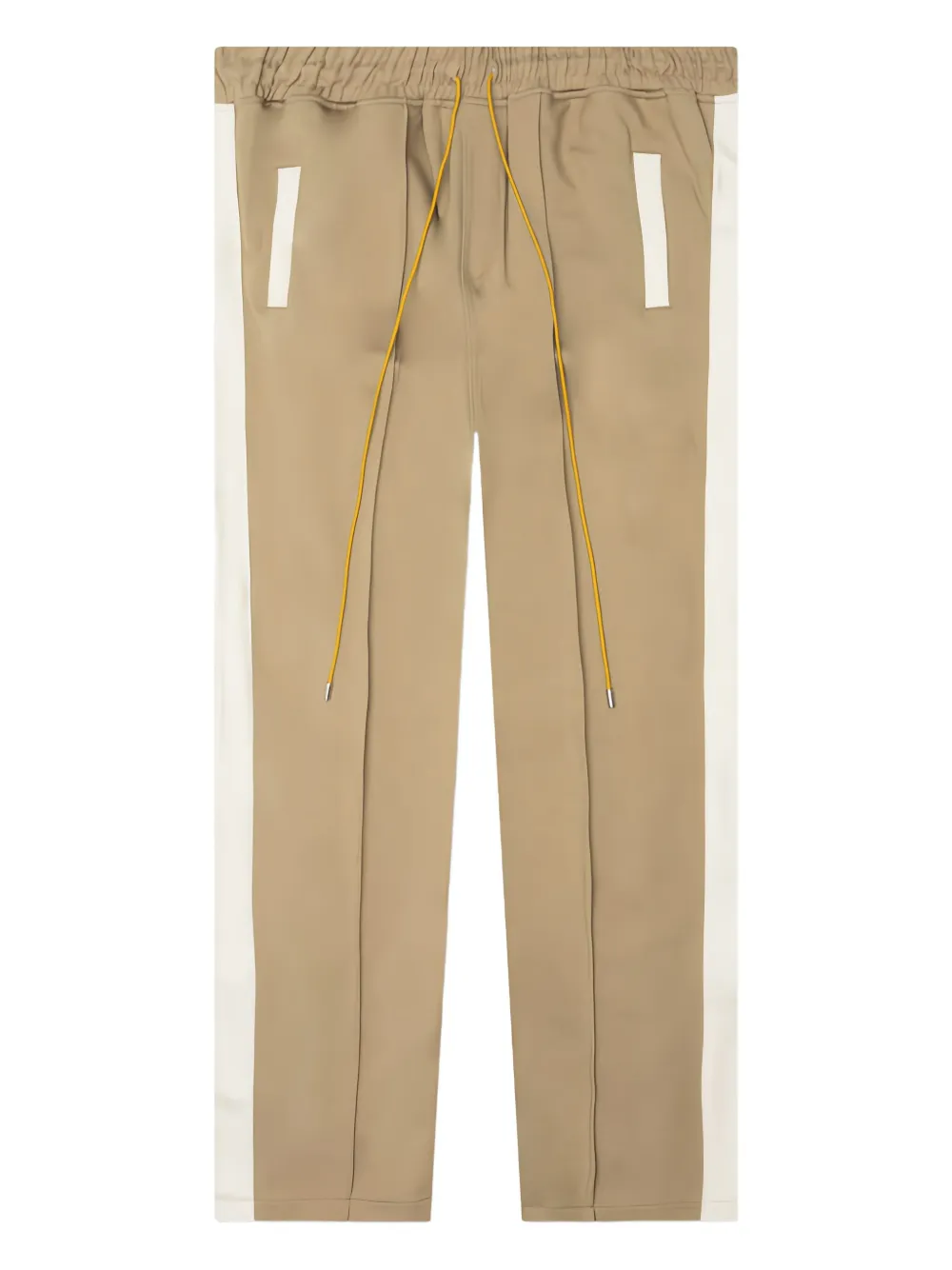 Спортивные брюки с эластичной талией и полосками по бокам RHUDE, нейтральный 
Спортивные брюки с эластичной талией и полосками по бокам RHUDE, нейтральный