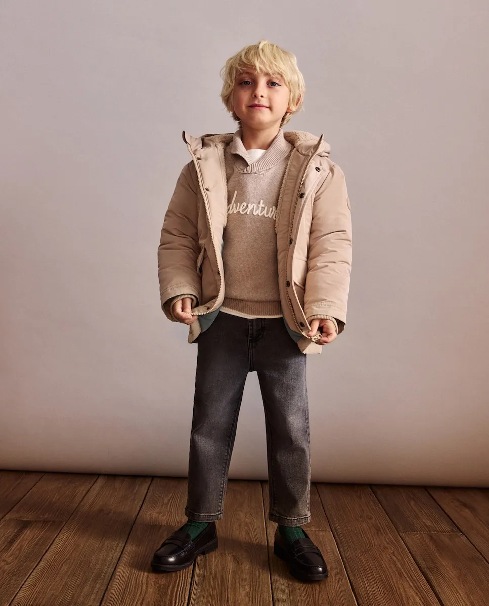 Парка с карманами и капюшоном, с внутренней меховой подкладкой для девочки Coconut El Corte Inglés, песочный
Парка с карманами и капюшоном, с внутренней меховой подкладкой для девочки Coconut El Corte Inglés, песочный