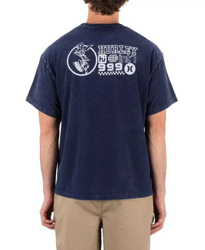 Мужская футболка с коротким рукавом Rabbit March Hurley, синий
Мужская футболка с коротким рукавом Rabbit March Hurley, синий