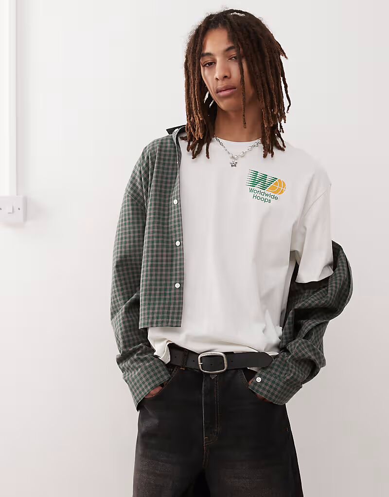 Футболка Adidas Originals Basketball Hoop с графическим принтом белого цвета
Футболка Adidas Originals Basketball Hoop с графическим принтом белого цвета